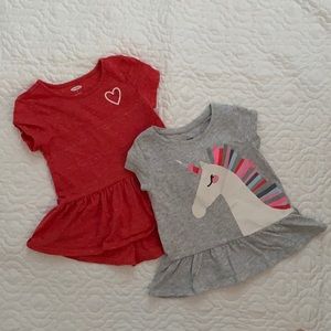 Girls Shirt Dress Bundle 3T